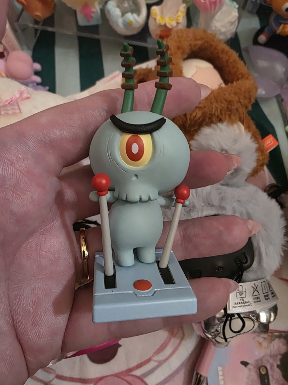 Tycoco Labubu X Spongebob Collectable Figure With Box And Card